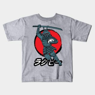 Rugby Japan Samurai Rugby Fan Gift Kids T-Shirt